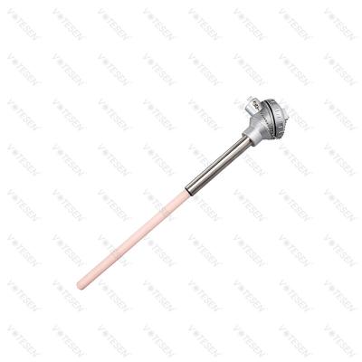 China S Type Platinum Rhodium Thermocouple WRP-130 0-1600 Degre With High Temperature Corundum Tube for sale