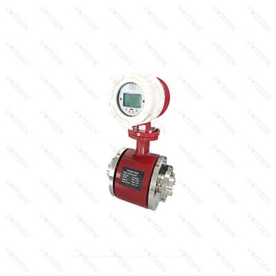 China Battery Powered Sanitary Mag Flow Transmitter DN3-DN300 Split Type for sale
