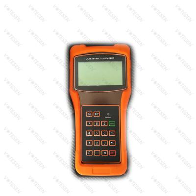 China LCD Display Ultrasonic Pipe Flow Meter RS232 Clamp On Portable for sale