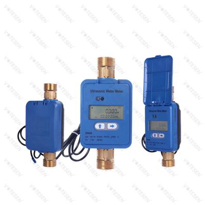 China RS485 Clamp On Ultrasonic Pipe Flow Meter DN15mm To DN6000mm for sale