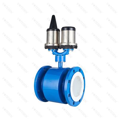 China GPRS IOT Lora Water Electromagnetic Flow Meter Wireless DN3 DN300 for sale