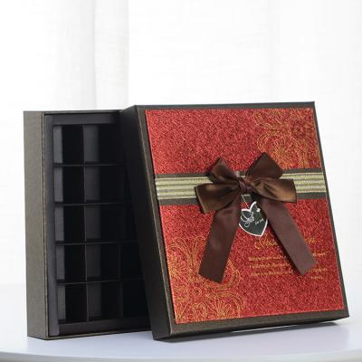 Китай Элегантная роскошная коробка шоколада картона продается