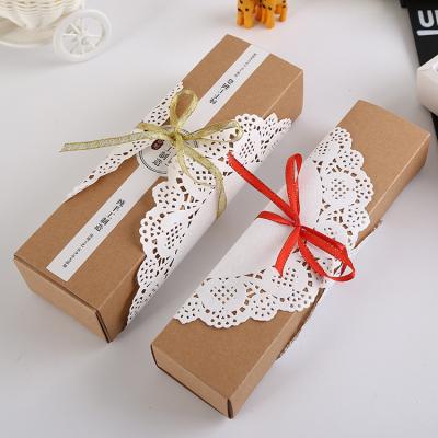 China Drawer Style Food Packaging Box Macaron Gift Box Easy To Carry And Store for sale
