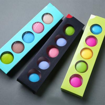 Chine Emballage élégant de boîte de tiroir de conception, boîtes pliables d'emballage de Macaron à vendre