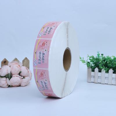 China Costume impermeável etiquetas impressas do vinil autoadesivas para limpezas do bebê à venda