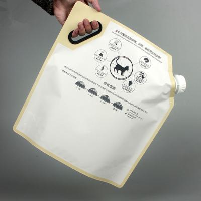China O costume da soldadura térmica imprimiu sacos de plástico para o empacotamento varejo do bico da mercadoria à venda