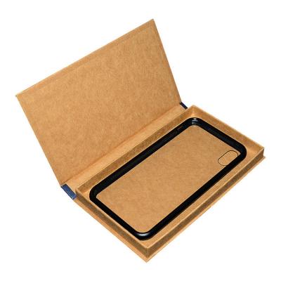 China Custom Logo Craft Paper Cardboard Box Packaging Cellphone Shell Electronic Products for sale