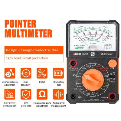 China Portable Commercial Electric Analog Multimeter Tester For Small Current Circuits for sale