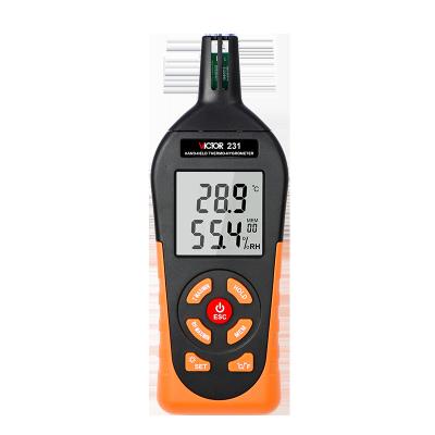 中国 勝利者231の多機能の環境はデジタル熱の湿度計をメーターで計る 販売のため