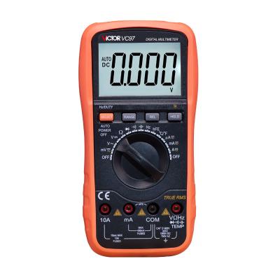 China VC97 VICTOR Digital Multimeter 3999 LCD Display auto range digital multimeter VICTOR original factory for sale