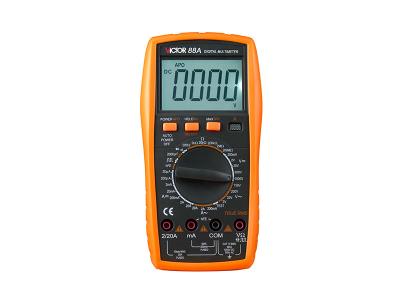 China Auto Range VICTOR 88A Pocket Size Digital Multimeter 3999 Counts With True RMS for sale