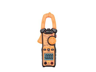 China 10mF 4000 Counts Multimeter Pocket Clamp Meter 600A 10kHz With Temp for sale