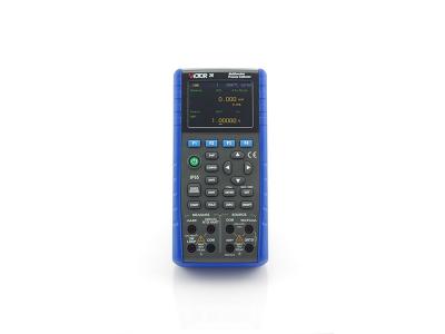 China VICTOR Multifunction Process Calibrator Signal Generator With Accuracy Of 0.01%  5 Digits Display 24V loop circuit IP65 for sale