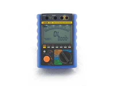 China IP40 Digital Insulation Tester Auto Ranging Built In Real Time Clock for sale