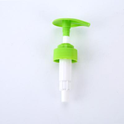 China PP White Transparent Lotion Dispenser Pump 4cc/t Shampoo Press Pump for sale