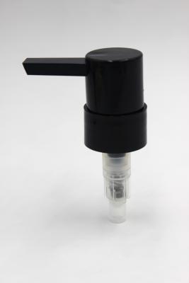 China White Soap Dispenser Black Pump , 1.8ml/t 2.0ml/t Liquid Hand Soap Pump Non Spill for sale