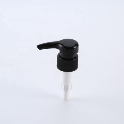 China 4.0CC Liquid Soap Dispenser Pump Ribbed 24mm white lotion pump For Bottle for sale