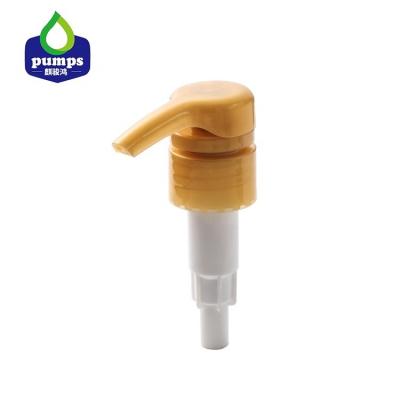 China PP Plastic Cosmetic Lotion Pump 28-410 24/410 Ribbed Closure Custom Logo for sale