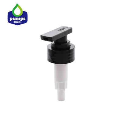 China PET 33/410 Shampoo Bottle Hand Operate Plastic Screw Pump 4CC 3-4 Pressing 4.4g for sale