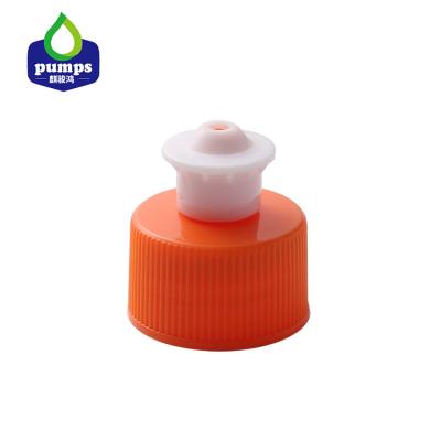 China 28/410 Push Pull Water Bottle Caps High Sealed Leakage Prevention for sale