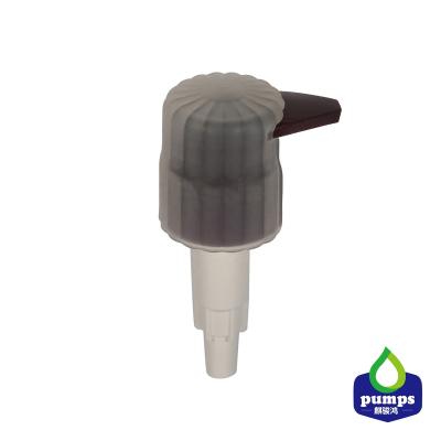 China 33/410 4cc Plastic Transparent Cover Body Wash Lotion Dispenser Pump for sale
