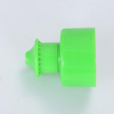 China Open Type Green Plastic Screw Caps 24/410 28/410 for household for sale