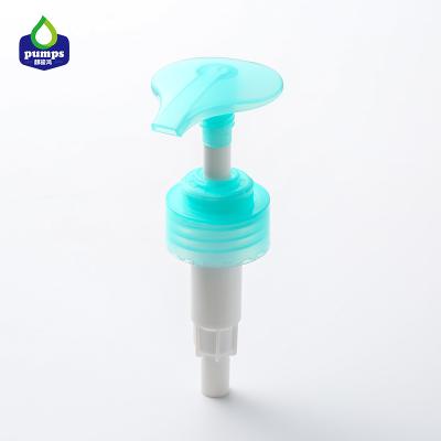 China Black Plastic Lotion Pump With Clip Plastic Pump Dispenser, Liquid Soap Dispenser Pump For Body Care for sale