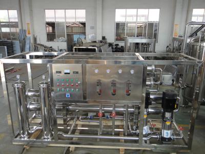 China Água totalmente automático do RO do branco que refina a máquina 10 toneladas para o processo da água à venda
