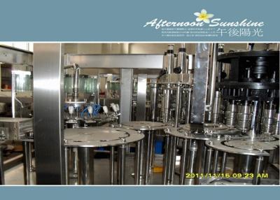 China Beverage Hot Filling Machine 3 In 1 Monoblock Rotary Filling Machines for sale
