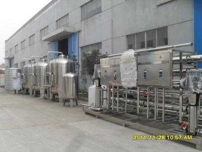 China 1T - purificador de aço inoxidável de prata da água do RO do ºC da máquina 2 - 35 do purificador da água 5T à venda