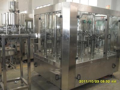 China Tampão de parafuso 3 do PE em máquinas de 1 enchimento quentes para a água Flavored 2200 x 2100 X 2200MM à venda