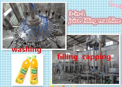 China 6.68kw Juice processing equipment concentrate production line with 500ml plastic bottle for sale