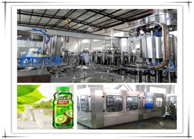 China Hot Automatic Juice Filling Machine / Juice Processing Equipment With PLC Control for sale