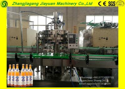 China Large Glass Bottle Filling Machine / Split Carbonated Production Line 1.1kw for sale