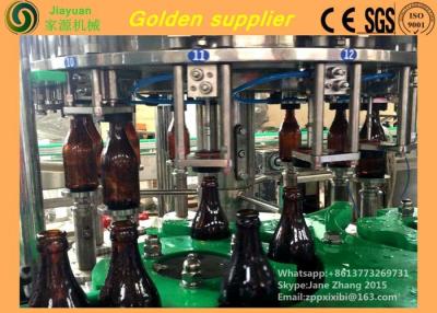 China Electric Glass Bottle Filling Machine / Carbonated Drink Production Line for sale