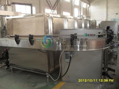 China Juice Glass Bottle Cooling Machine , Stainless Steel Beverage Production Equipment for sale