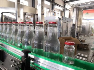 Chine La machine de remplissage de bouteilles en verre de emballage de thé/lait a assaisonné la fabrication de boissons à vendre