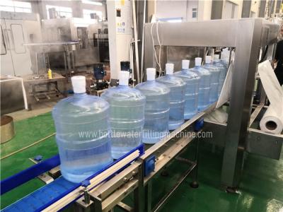 China Linha de produção de enchimento da máquina do enchimento do galão 18.9L do equipamento 5 da água 600BPH à venda