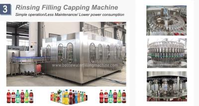 China SUS304 Carbonated Drink Filling Machine Sparkling Water 4000 Bottles / Hr for sale