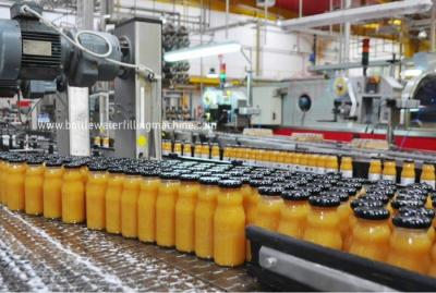 China Fruit Glass Bottle Juice Filling Machine 200ml Automatic Flavor Production Line for sale