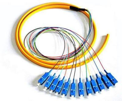 China E2000 LC Bundle Fiber Optic Pigtail / fibre optic st connector for sale
