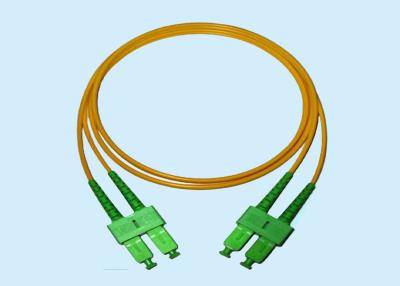 Chine Connecteurs optiques Sc/Apc duplex Sc/Apc de fibre de mode unitaire de stabilité à vendre