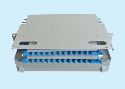 China ODF Unit 24 Core Optical Fiber Distribution Frame / Power Distribution Frame for sale