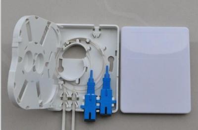 China Local Area Networks ABS 2 Port  Dual Faceplate 80mm(W)×100mm(H) ×23mm(D) for sale
