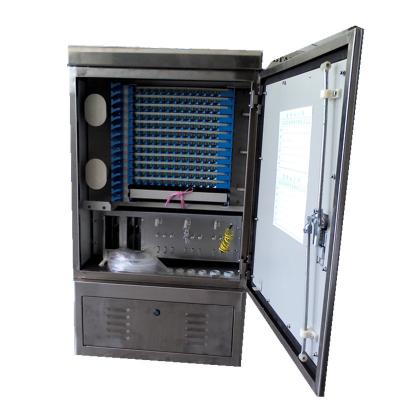 China Non-ribbon Cable Cross Connect Cabinet / Outdoor Telecom Distribution Box for sale