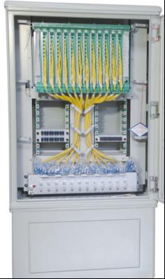 China Jumper Free Fiber Optic Cross Connect Cabinet / Communication Cabinet for sale