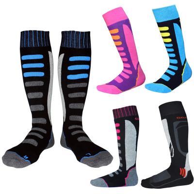China Manufacturer Customized Thick Mid Length Ski Socks Breathable Ski Socks Sports Socks for sale