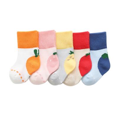 China New Breathable Baby Socks For Autumn And Winter Combed Cotton Children's Socks for sale