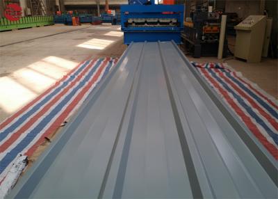 China Hoja acanalada galvanizada cubierta color de PPGI con la protección de la superficie del PE en venta