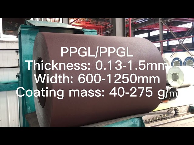 Prepainted Galvanized Color Coated Ppgi Steel Coil SGCC Grade